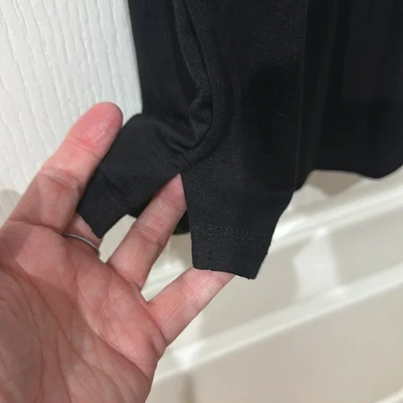 Glitz size M faux turtleneck,  cold shoulder shirt sleeve dress - Picture 4 of 5